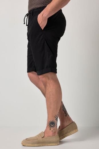 Plus size veliki brojevi Bermude chino na vezanje za punije