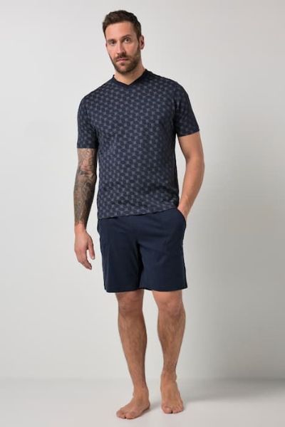 Veliki brojevi Pidžama kratkih rukava i kratkih nogavica moda za punije