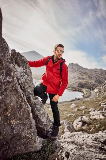 Plus size veliki brojevi Jakna za kišu vodootporna za punije