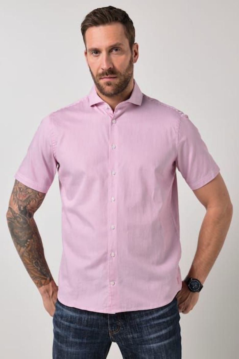 Plus size veliki brojevi Košulja kratkih rukava poslovna za punije