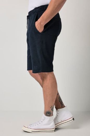 Plus size veliki brojevi Hlače kratkih nogavica na vezanje elastičnog struka za punije