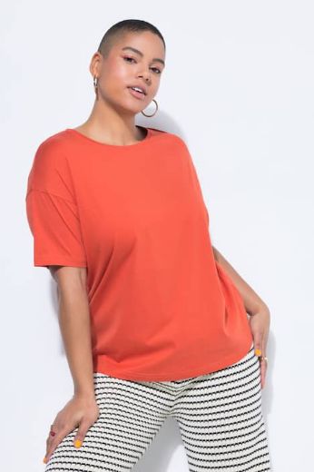 Plus size veliki brojevi Majica okruglog ovratnika kratkih rukava za punije