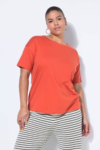 Plus size veliki brojevi Majica okruglog ovratnika kratkih rukava za punije