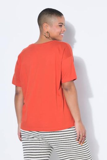 Plus size veliki brojevi Majica okruglog ovratnika kratkih rukava za punije