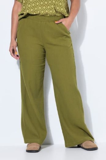 Plus size veliki brojevi Hlače šireg kroja nogavica za punije