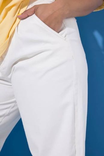 Plus size veliki brojevi Traperice širih nogavica za punije