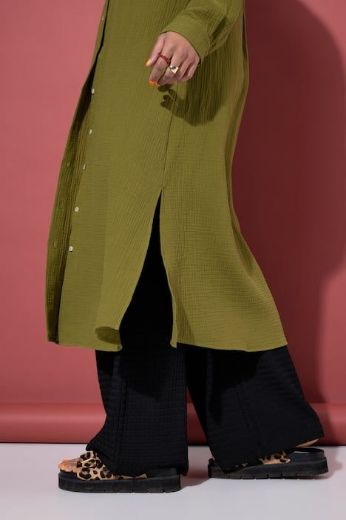 Plus size veliki brojevi Bluza dugih rukava dužeg kroja za punije