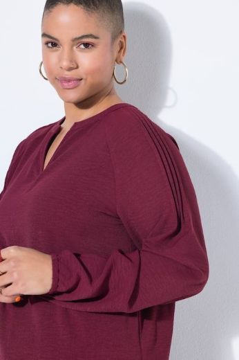Plus size veliki brojevi Bluza 3/4 rukava A kroja za punije