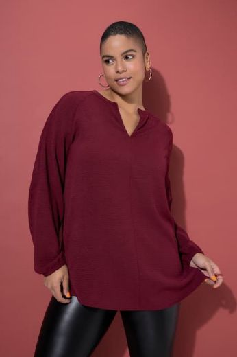 Plus size veliki brojevi Bluza 3/4 rukava A kroja za punije