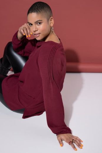 Plus size veliki brojevi Bluza 3/4 rukava A kroja za punije