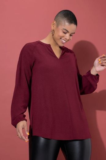 Plus size veliki brojevi Bluza 3/4 rukava A kroja za punije