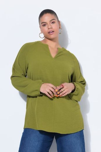 Plus size veliki brojevi Bluza 3/4 rukava A kroja za punije