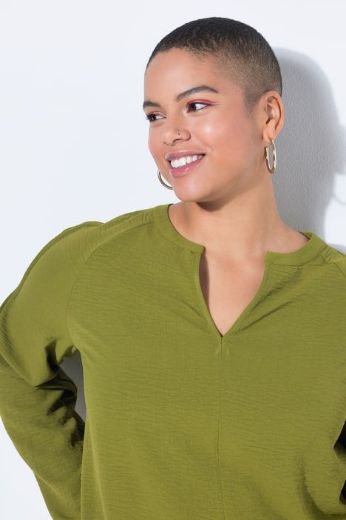 Plus size veliki brojevi Bluza 3/4 rukava A kroja za punije