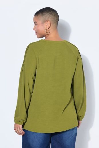 Plus size veliki brojevi Bluza 3/4 rukava A kroja za punije