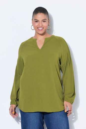 Plus size veliki brojevi Bluza 3/4 rukava A kroja za punije