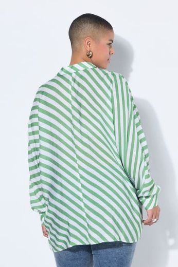 Plus size veliki brojevi Košulja dugih rukava šireg kroja za punije