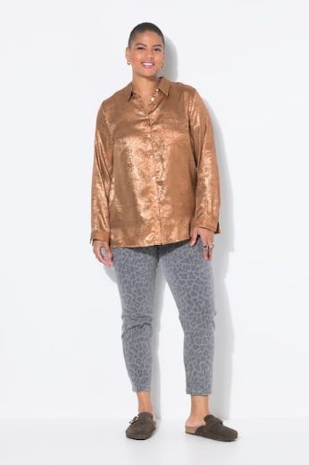 Plus size veliki brojevi Košulja dugih rukava za punije