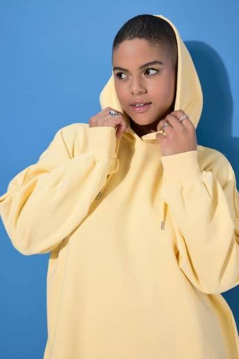 Plus size veliki brojevi Majica dugih rukava s kapuljačom za punije