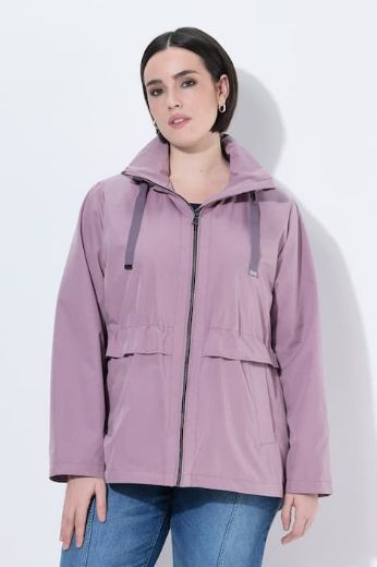 Plus size veliki brojevi Jakna vodoodbojna s kapuljačom za punije