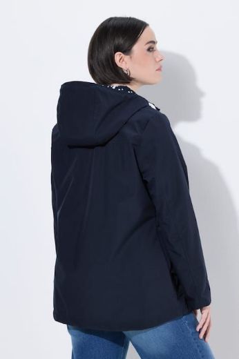 Plus size veliki brojevi Jakna vodoodbojna s kopčama za punije