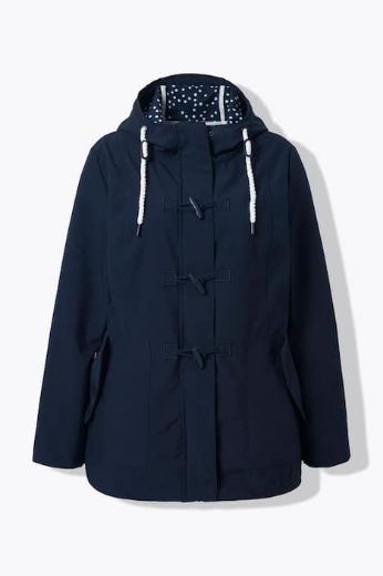 Plus size veliki brojevi Jakna vodoodbojna s kopčama za punije