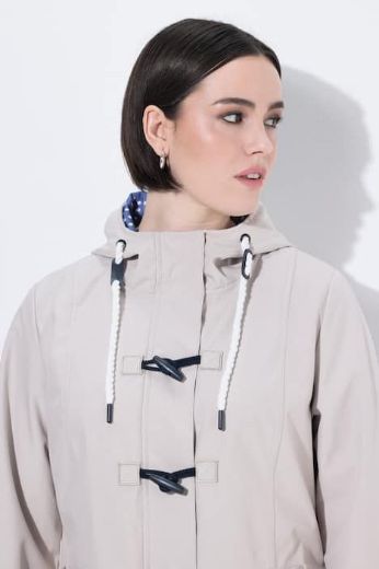 Plus size veliki brojevi Jakna vodoodbojna s kopčama za punije