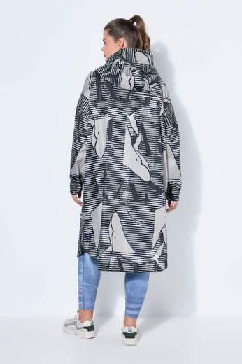 Plus size veliki brojevi Kabanica dugih rukava s kapuljačom za punije