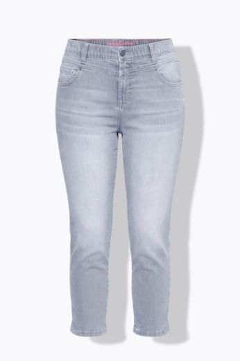 Plus size veliki brojevi Hlače dugih nogavica povišenog struka traper za punije