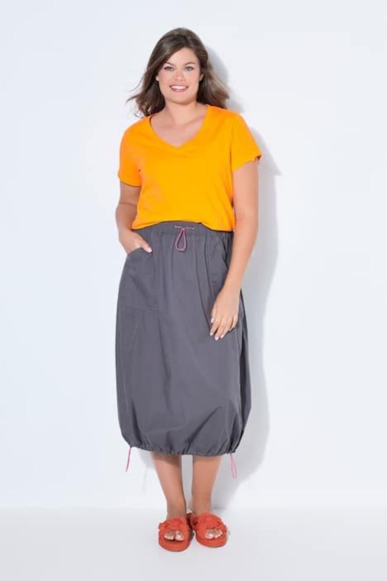 Plus size veliki brojevi Haljina s vezicom za punije