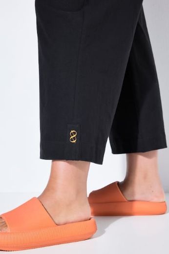 Plus size veliki brojevi Hlače dugih nogavica na vezanje za punije