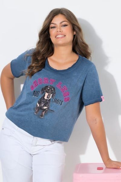 Veliki brojevi Majica 1/2 rukava moda za punije