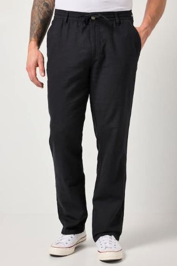 Plus size veliki brojevi Hlače dugih nogavica od lana za punije