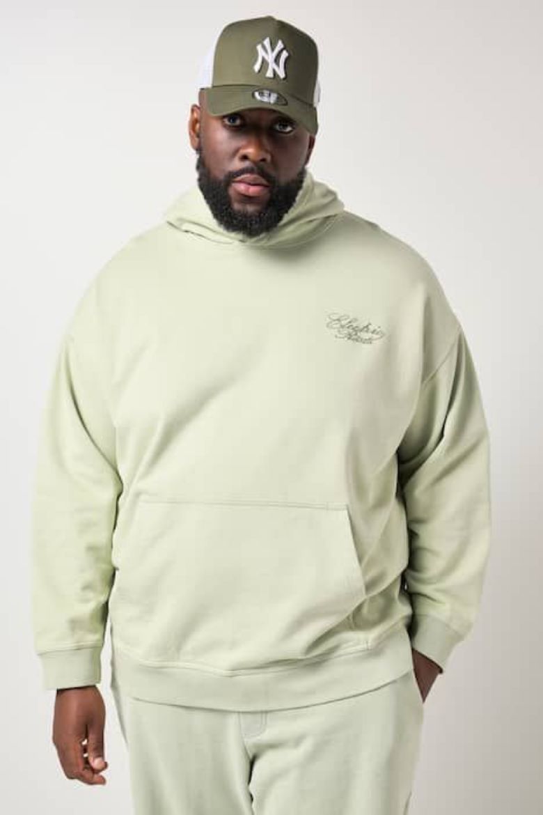 Plus size veliki brojevi Majica dugih rukava s kapuljačom za punije