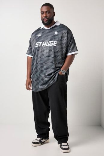 Plus size veliki brojevi Majica kratkih rukava šireg kroja za punije