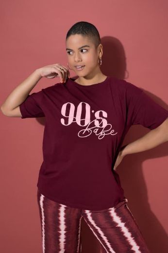 Plus size veliki brojevi Majica kratkih rukava šireg kroja za punije