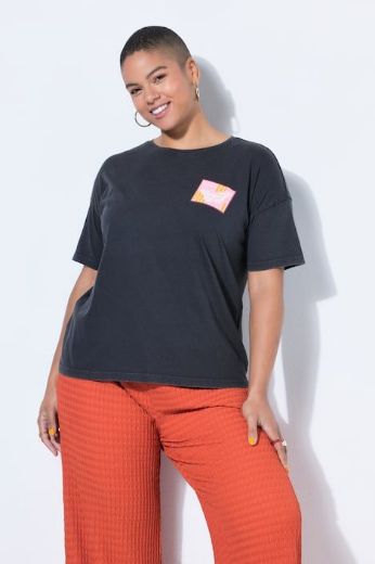 Plus size veliki brojevi Majica kratkih rukava šireg kroja za punije