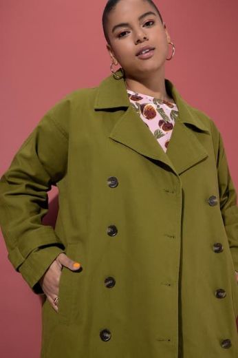 Plus size veliki brojevi Jakna šireg kroja za punije