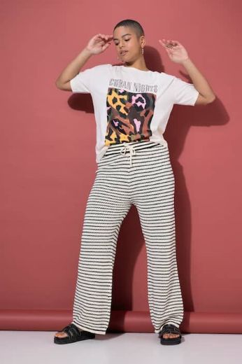 Plus size veliki brojevi Hlače dugih nogavica ravnog kroja za punije