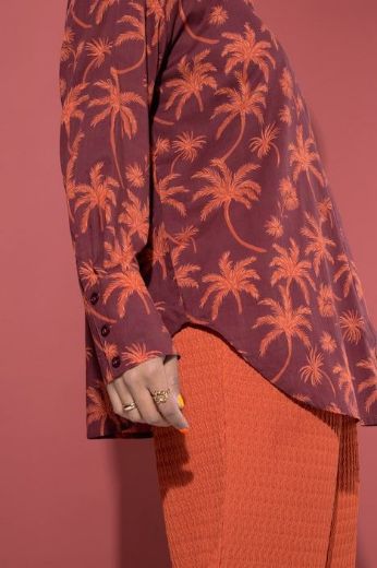 Plus size veliki brojevi Košulja dugih rukava šireg kroja za punije