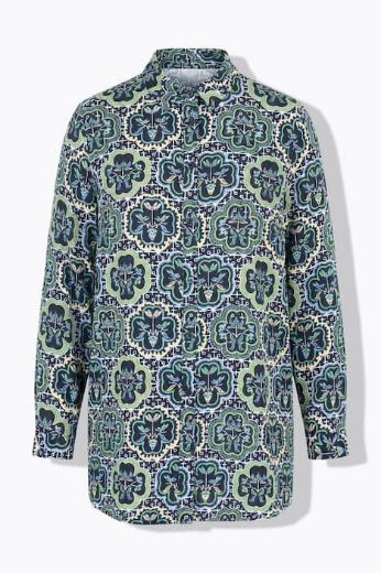 Plus size veliki brojevi Košulja dugih rukava ravnog kroja za punije