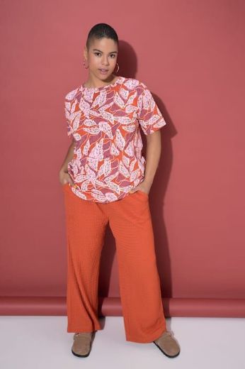 Plus size veliki brojevi Majica kratkih rukava šireg kroja za punije