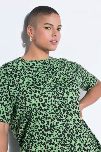 Plus size veliki brojevi Majica kratkih rukava šireg kroja za punije