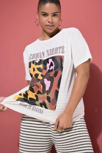 Plus size veliki brojevi Majica kratkih rukava šireg kroja za punije