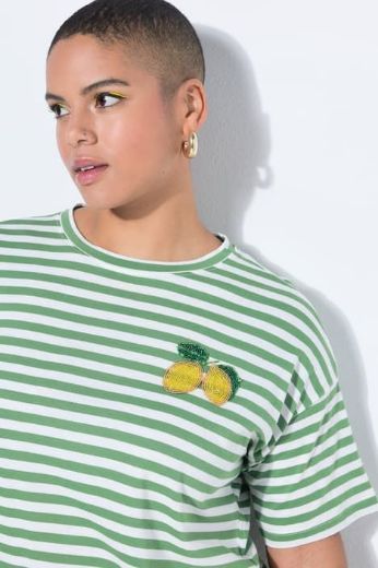 Plus size veliki brojevi Majica kratkih rukava šireg kroja za punije