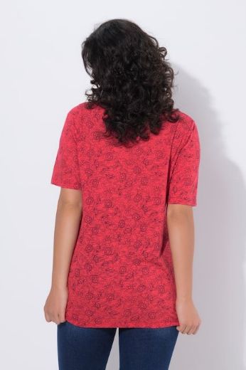 Plus size veliki brojevi Majica kratkih rukava A kroja za punije