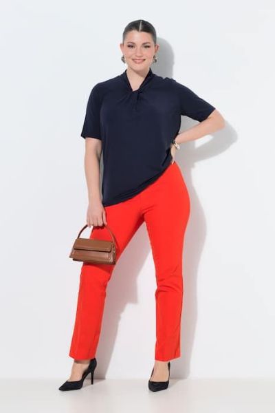 Veliki brojevi Hlače ravnih nogavica rastezljive moda za punije