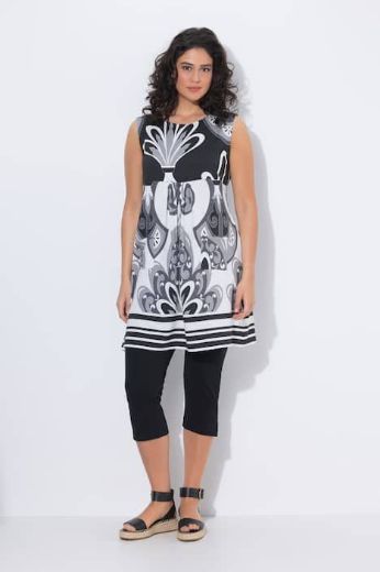 Plus size veliki brojevi Haljina bez rukava A kroja za punije