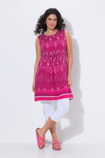 Plus size veliki brojevi Haljina bez rukava A kroja za punije