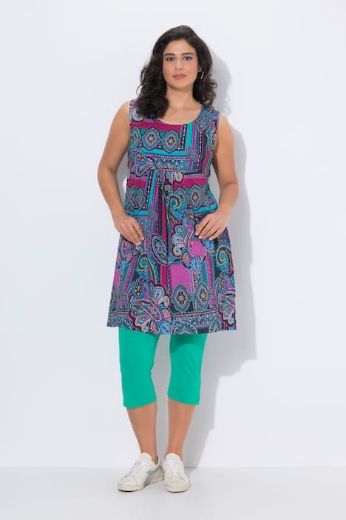 Plus size veliki brojevi Haljina bez rukava A kroja za punije