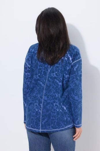 Plus size veliki brojevi Majica dugih rukava V izrez za punije